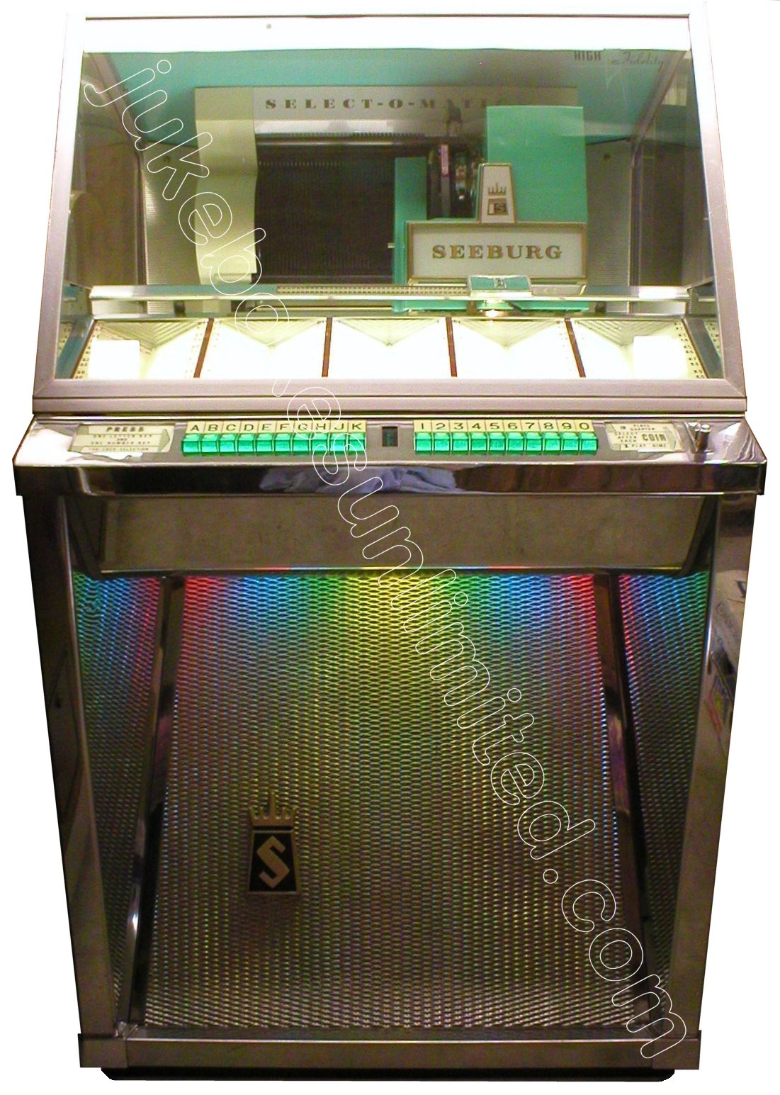 1957 Seeburg L Jukebox For Sale